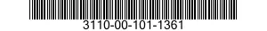 3110-00-101-1361  3110001011361 001011361