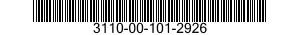 3110-00-101-2926  3110001012926 001012926