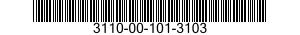 3110-00-101-3103  3110001013103 001013103