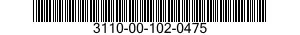 3110-00-102-0475  3110001020475 001020475
