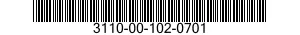 3110-00-102-0701  3110001020701 001020701