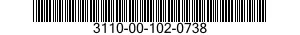 3110-00-102-0738  3110001020738 001020738