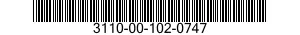 3110-00-102-0747  3110001020747 001020747
