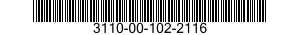 3110-00-102-2116  3110001022116 001022116