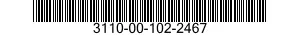3110-00-102-2467  3110001022467 001022467