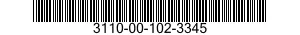 3110-00-102-3345  3110001023345 001023345