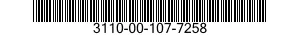 3110-00-107-7258  3110001077258 001077258