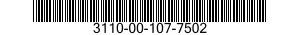 3110-00-107-7502  3110001077502 001077502