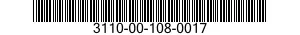 3110-00-108-0017  3110001080017 001080017
