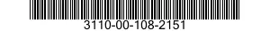 3110-00-108-2151  3110001082151 001082151