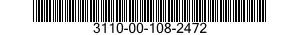 3110-00-108-2472  3110001082472 001082472