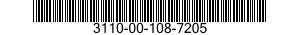 3110-00-108-7205  3110001087205 001087205