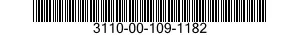 3110-00-109-1182  3110001091182 001091182