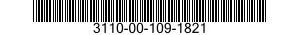 3110-00-109-1821  3110001091821 001091821