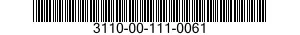 3110-00-111-0061  3110001110061 001110061