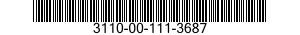 3110-00-111-3687  3110001113687 001113687