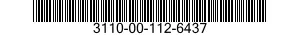 3110-00-112-6437  3110001126437 001126437