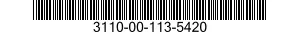 3110-00-113-5420 BEARING,ROLLER,SELF-ALIGNING 3110001135420 001135420