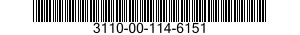 3110-00-114-6151  3110001146151 001146151