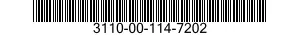 3110-00-114-7202  3110001147202 001147202