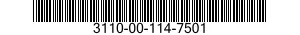 3110-00-114-7501  3110001147501 001147501