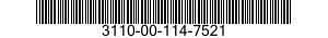 3110-00-114-7521  3110001147521 001147521