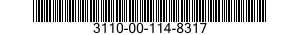 3110-00-114-8317  3110001148317 001148317