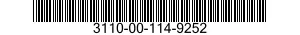 3110-00-114-9252  3110001149252 001149252