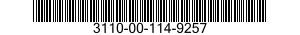 3110-00-114-9257  3110001149257 001149257