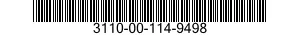 3110-00-114-9498  3110001149498 001149498