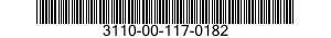 3110-00-117-0182  3110001170182 001170182