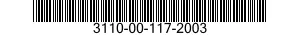 3110-00-117-2003  3110001172003 001172003