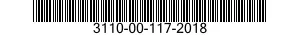 3110-00-117-2018  3110001172018 001172018