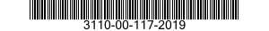 3110-00-117-2019  3110001172019 001172019
