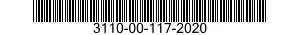3110-00-117-2020  3110001172020 001172020