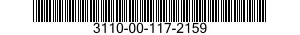 3110-00-117-2159  3110001172159 001172159
