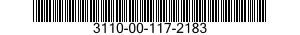 3110-00-117-2183  3110001172183 001172183
