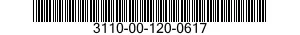 3110-00-120-0617  3110001200617 001200617