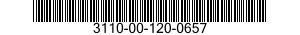 3110-00-120-0657  3110001200657 001200657