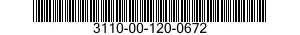 3110-00-120-0672  3110001200672 001200672