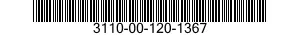 3110-00-120-1367  3110001201367 001201367