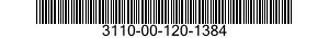 3110-00-120-1384  3110001201384 001201384