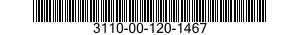 3110-00-120-1467  3110001201467 001201467