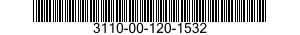 3110-00-120-1532  3110001201532 001201532