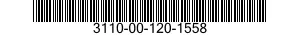 3110-00-120-1558  3110001201558 001201558