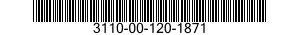 3110-00-120-1871  3110001201871 001201871