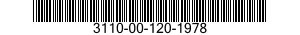 3110-00-120-1978  3110001201978 001201978