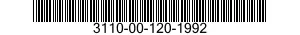 3110-00-120-1992  3110001201992 001201992