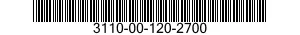 3110-00-120-2700  3110001202700 001202700