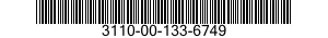 3110-00-133-6749 CAM FOLLOWER,NEEDLE BEARING 3110001336749 001336749